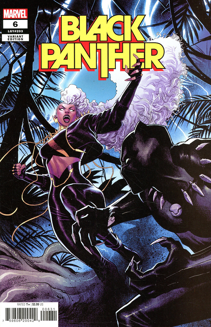 Black Panther Vol 8 #6 Cover D Incentive Martin Coccolo Variant Cover