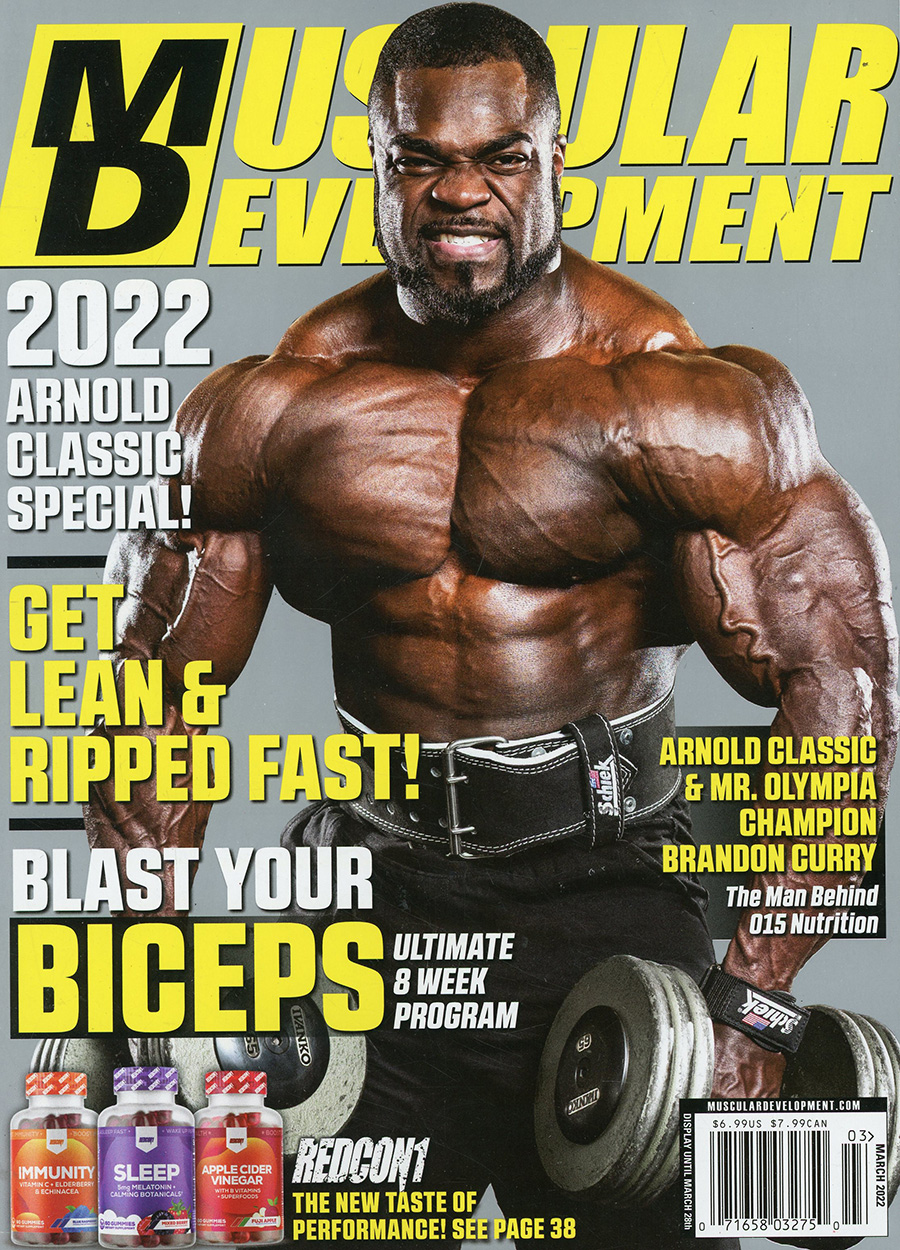 Muscular Development Magazine Vol 59 #3 March 2022