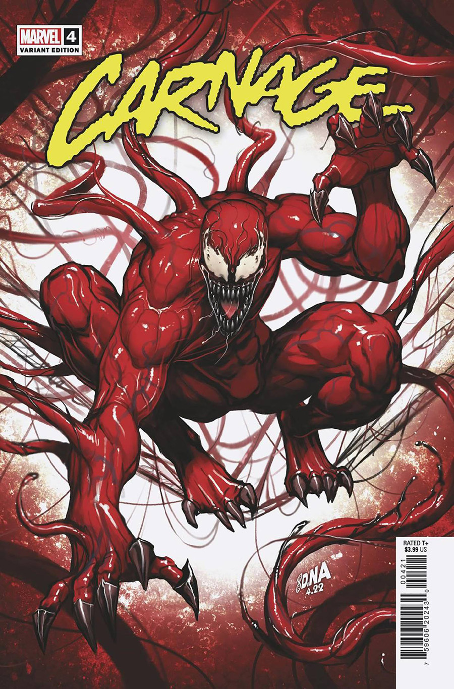 Carnage Vol 3 #4 Cover B Variant David Nakayama Cover