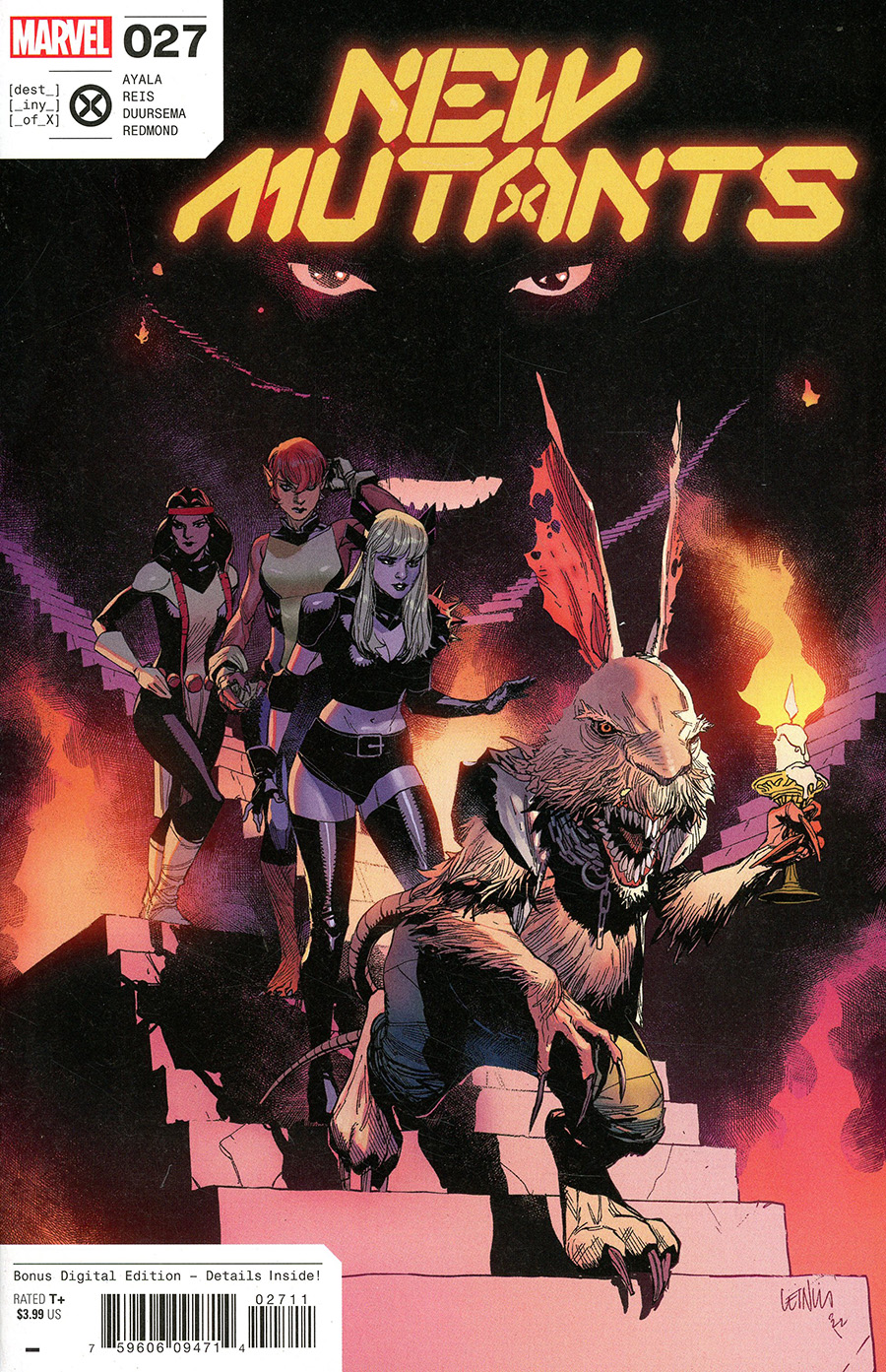 New Mutants Vol 4 #27 Cover A Regular Leinil Francis Yu Cover