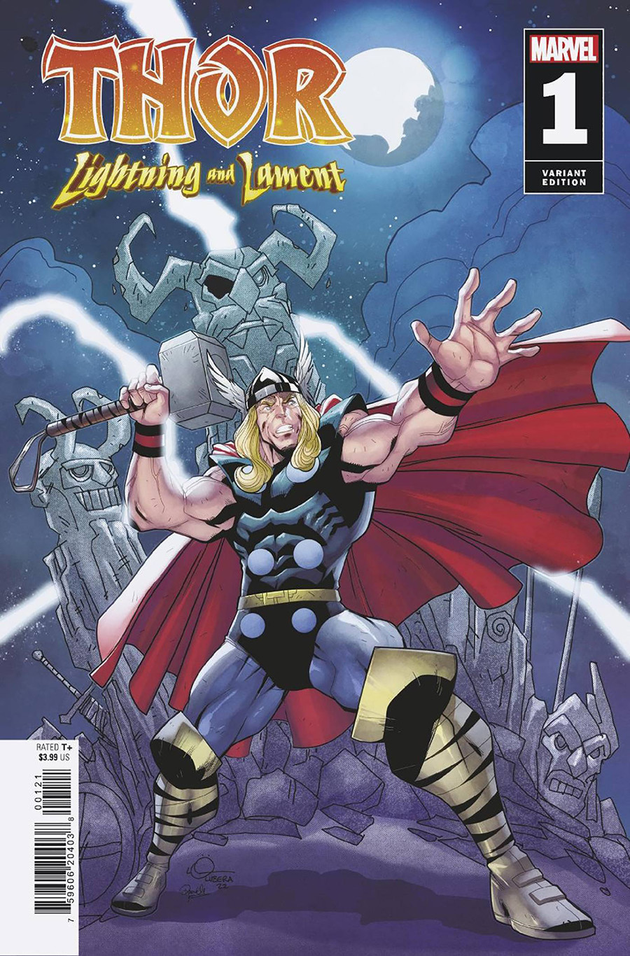 Thor Lightning And Lament #1 (One Shot) Cover B Variant Logan Lubera Cover