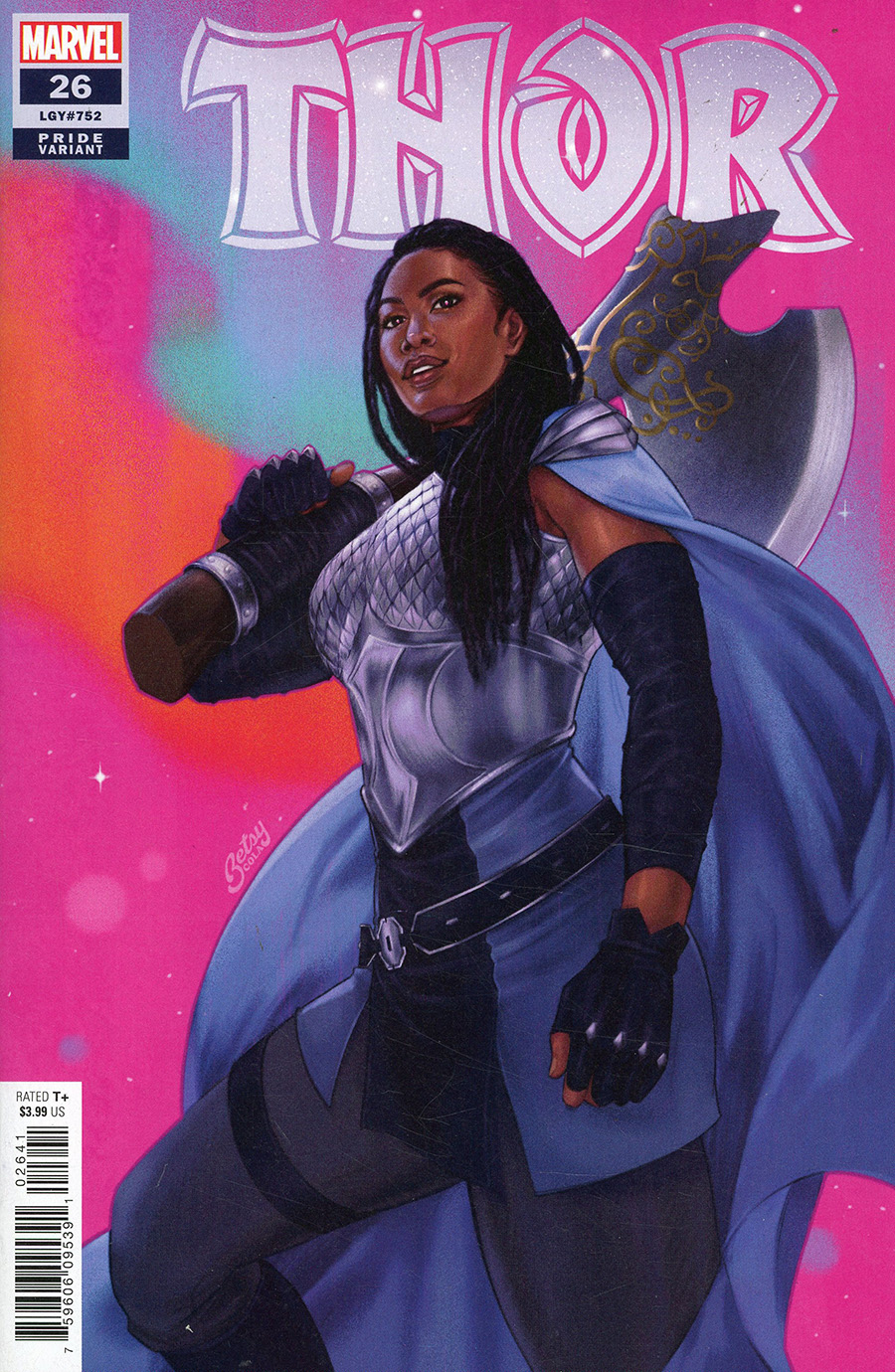 Thor Vol 6 #26 Cover C Variant Betsy Cola Pride Cover (Banner Of War Part 4)