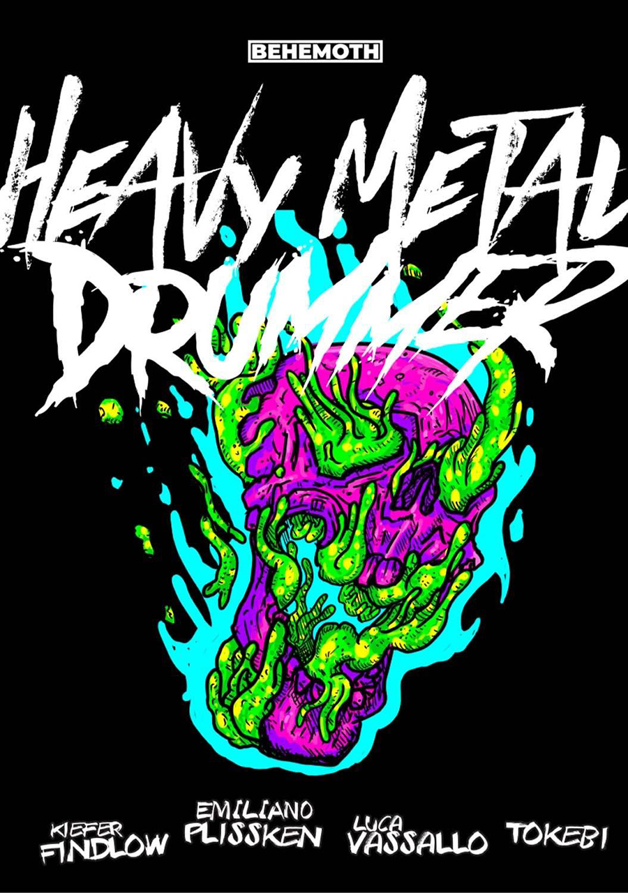 Heavy Metal Drummer #5 Cover B Variant Luca Vassallo Cover