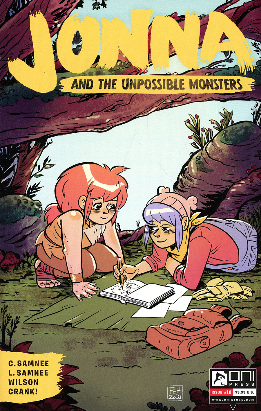 Jonna And The Unpossible Monsters 10 Cover B Variant Faith Erin Hicks Cover