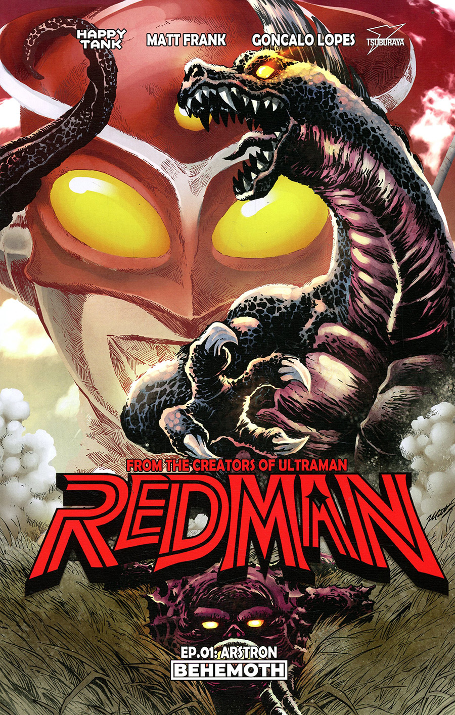 Redman #1 Cover B Variant Matt Frank Cover
