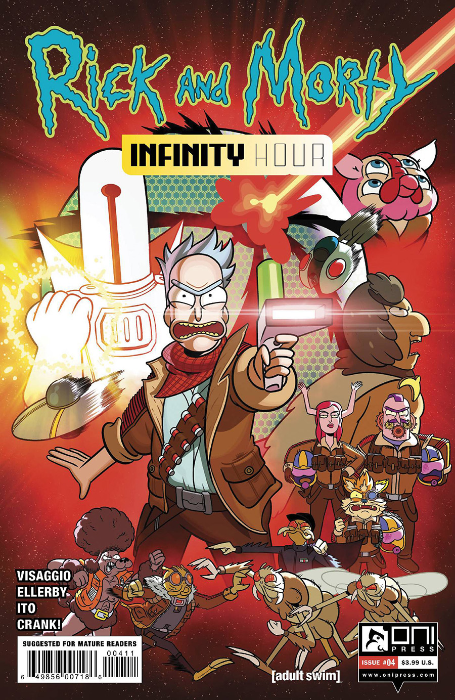 Rick And Morty Infinity Hour #4 Cover A Regular Marc Ellerby Cover