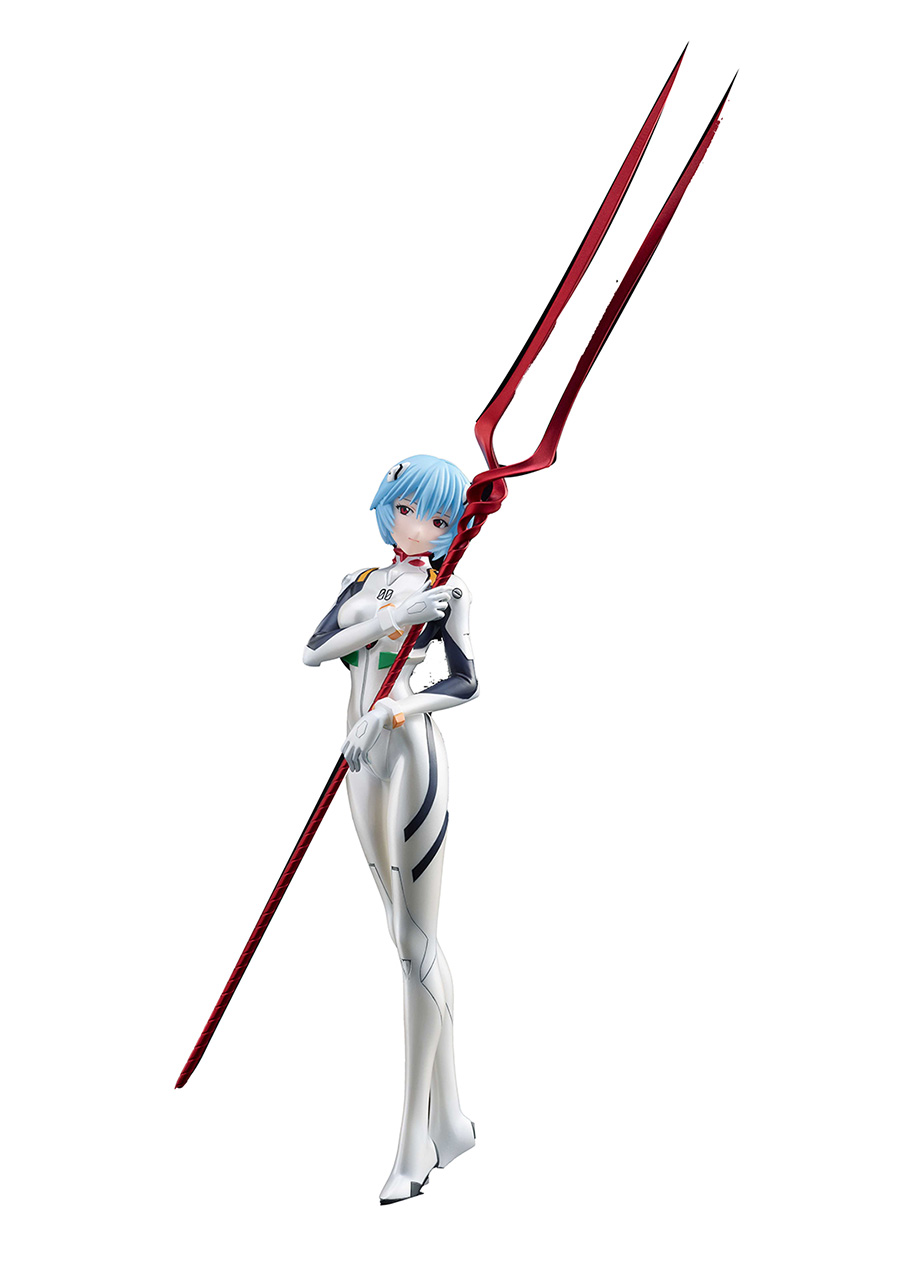 Evangelion Rei Ayanami Plugsuit Style 1/7 Scale PVC Figure Pearl Color Version