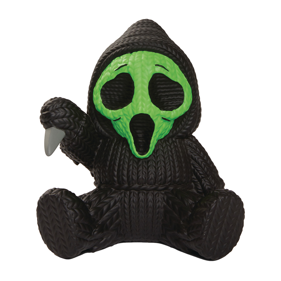 Ghost Face Fluorescent Green Handmade By Robots Vinyl Figure