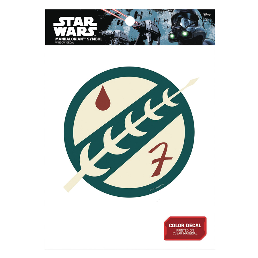 Star Wars Window Decal - Boba Fetts Insignia