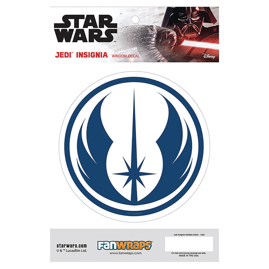 Star Wars Window Decal - Jedi Insignia