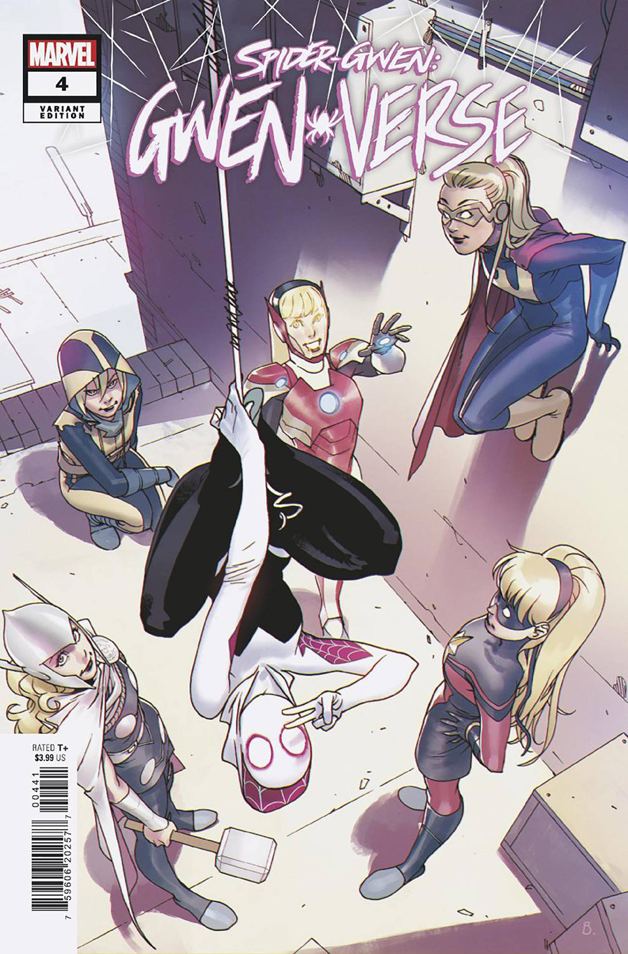 Spider-Gwen Gwenverse #4 Cover C Incentive Bengal Variant Cover