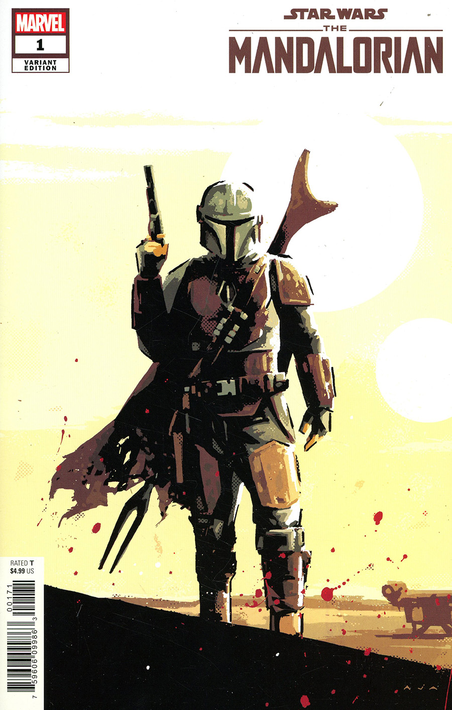 Star Wars The Mandalorian #1 Cover G Incentive David Aja Variant Cover