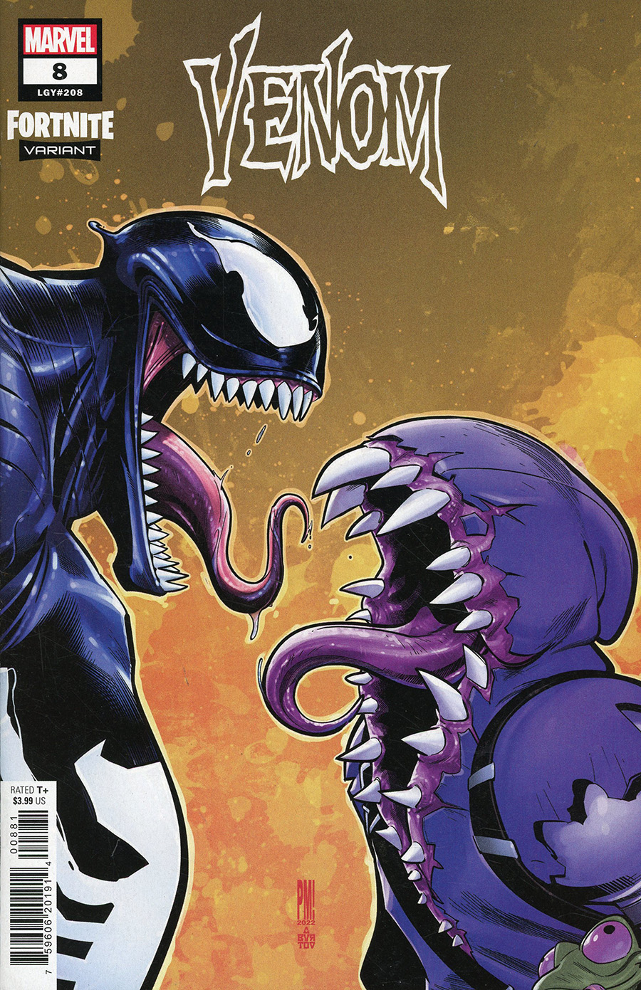 Venom Vol 5 #8 Cover C Variant Paco Medina Fortnite Cover