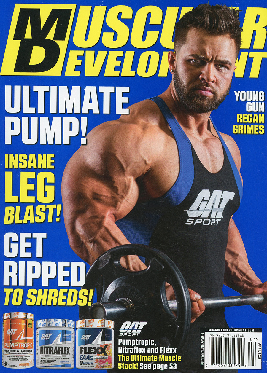 Muscular Development Magazine Vol 59 #4 April 2022