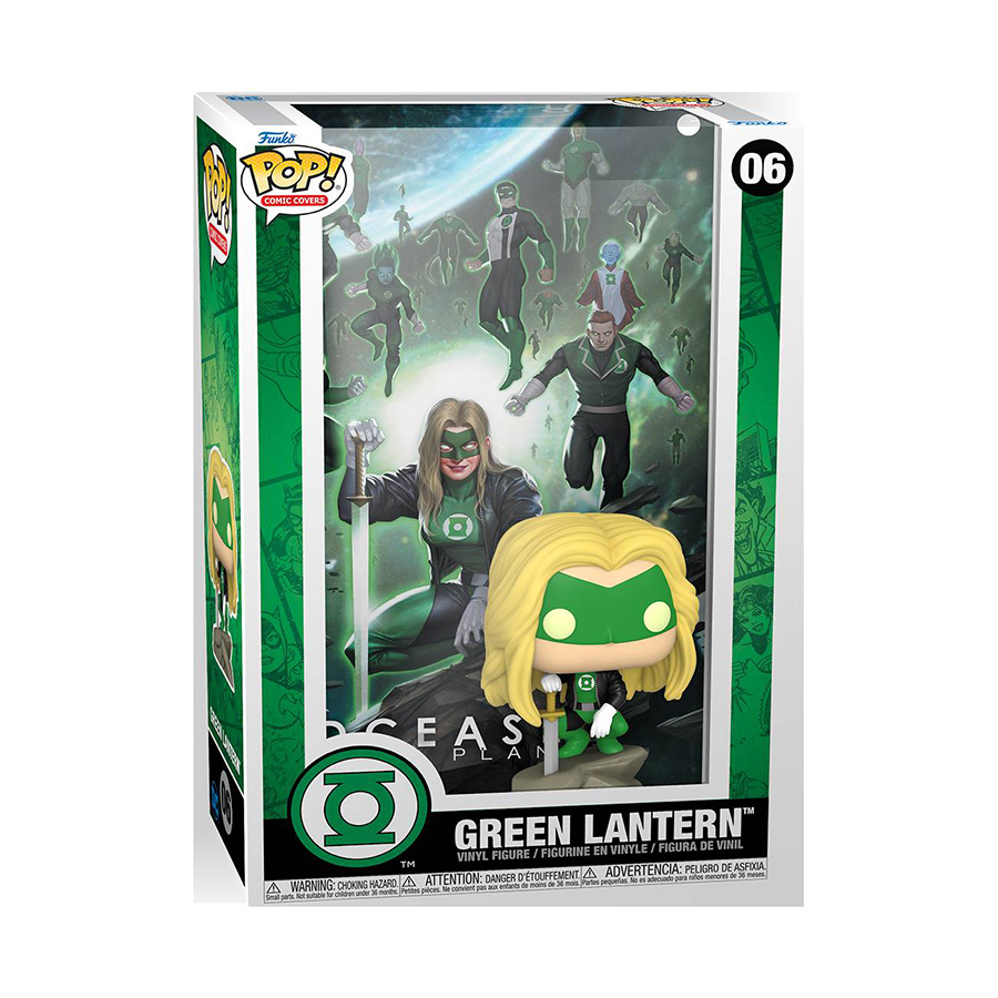 POP Comic Cover DC DCeased Green Lantern Vinyl Figure