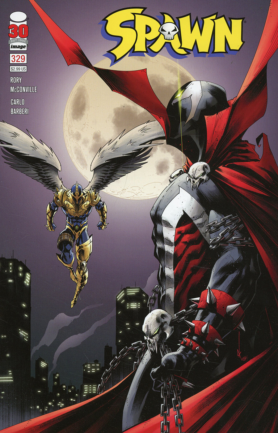 Spawn #329 Cover C Variant Kevin Keane Cover (Limit 1 Per Customer)