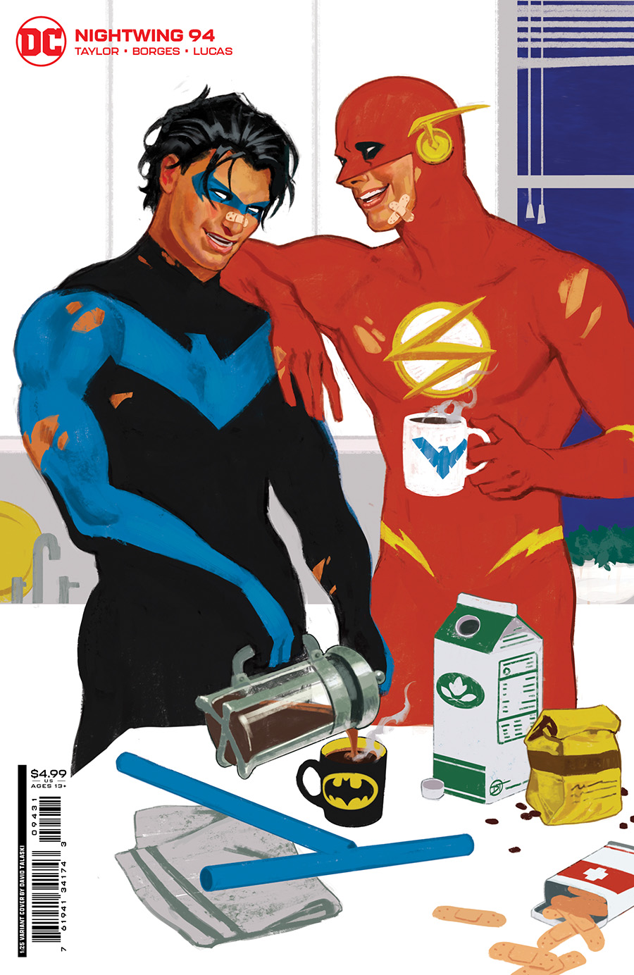 Nightwing Vol 4 #94 Cover C Incentive David Talaski Card Stock Variant Cover