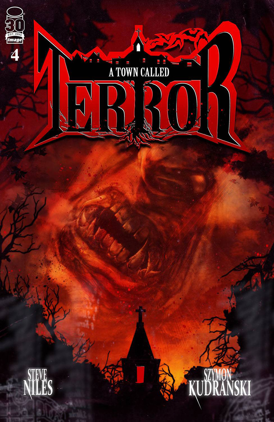 A Town Called Terror #4 Cover A Regular Szymon Kudranski Cover