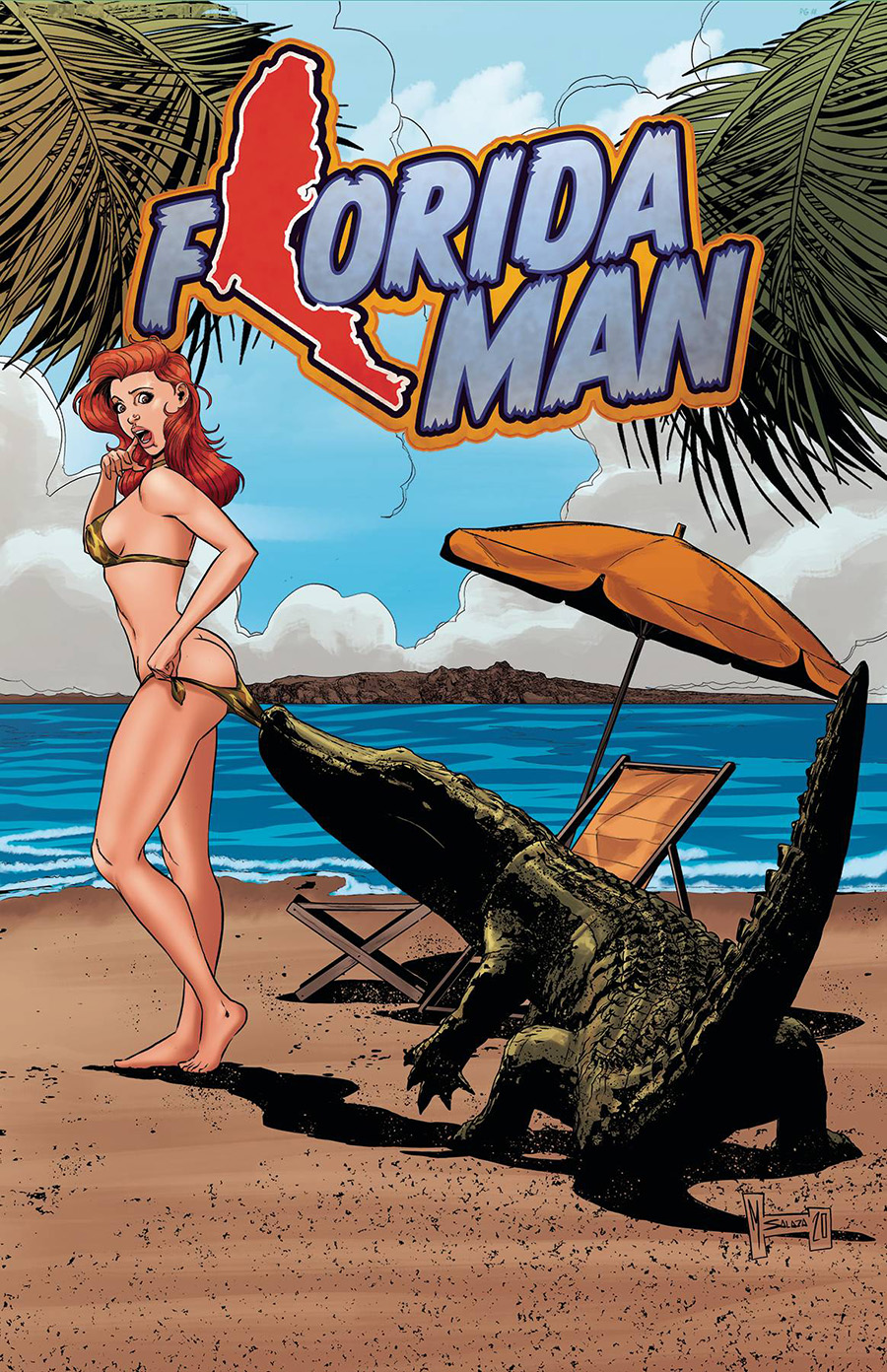 Florida Man #1 Cover B Variant Macelo Salaza Cover