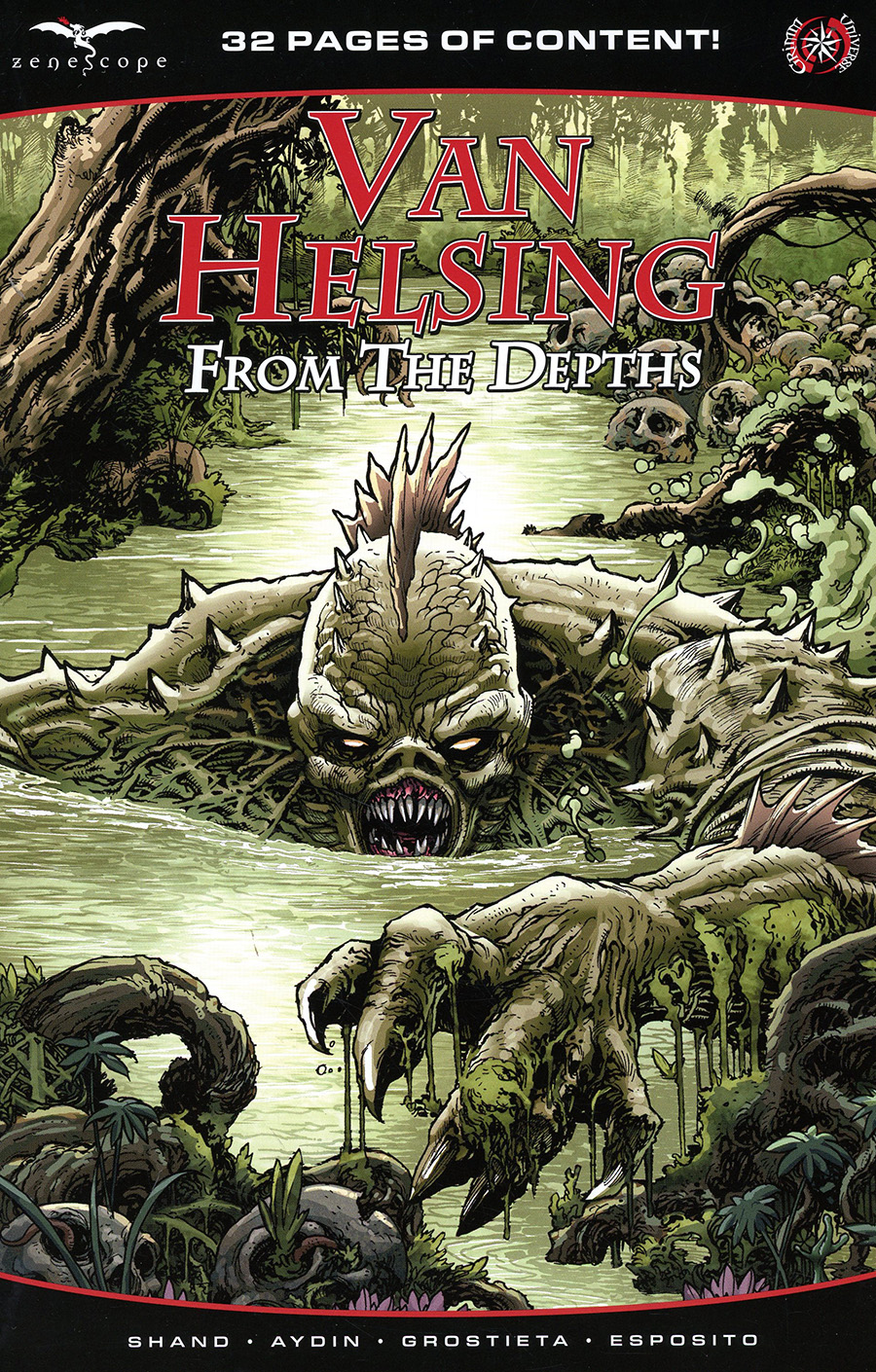 Grimm Fairy Tales Presents Van Helsing From The Depths #1 (One Shot) Cover B Harvey Tolibao