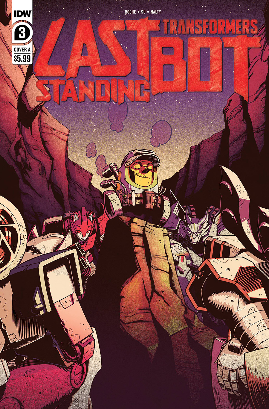 Transformers Last Bot Standing #3 Cover A Regular Nick Roche Cover