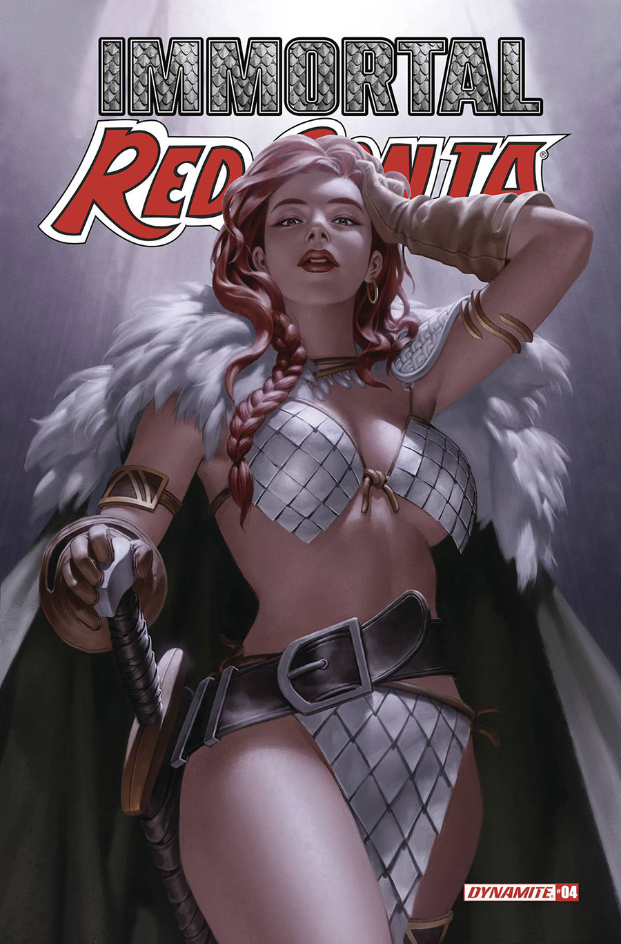 Immortal Red Sonja #4 Cover B Variant Junggeun Yoon Cover