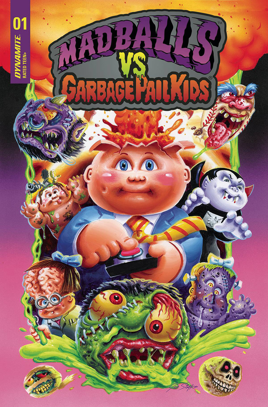 Madballs vs Garbage Pail Kids #1 Cover A Regular Joe Simko Cover