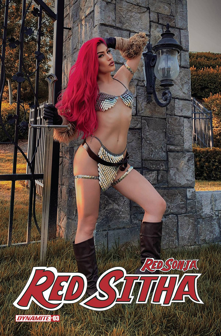 Red Sonja Red Sitha #3 Cover E Variant Gracie The Cosplay Lass Cosplay Photo Cover