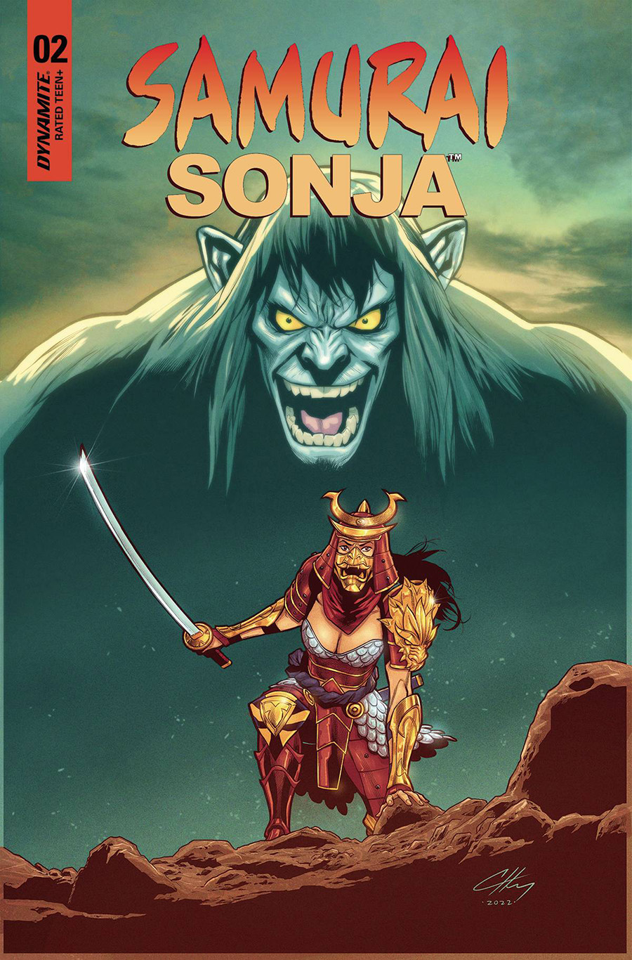 Samurai Sonja #2 Cover A Regular Clayton Henry Cover