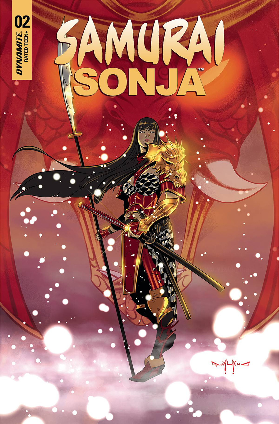 Samurai Sonja #2 Cover C Variant Pasquale Qualano Cover