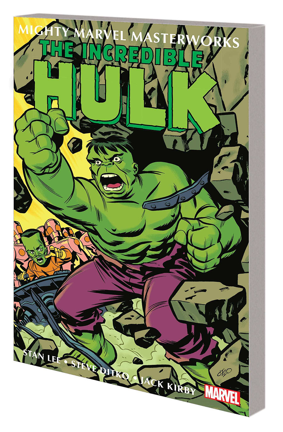 Mighty Marvel Masterworks Incredible Hulk Vol 2 Lair Of The Leader GN Book Market Michael Cho Cover