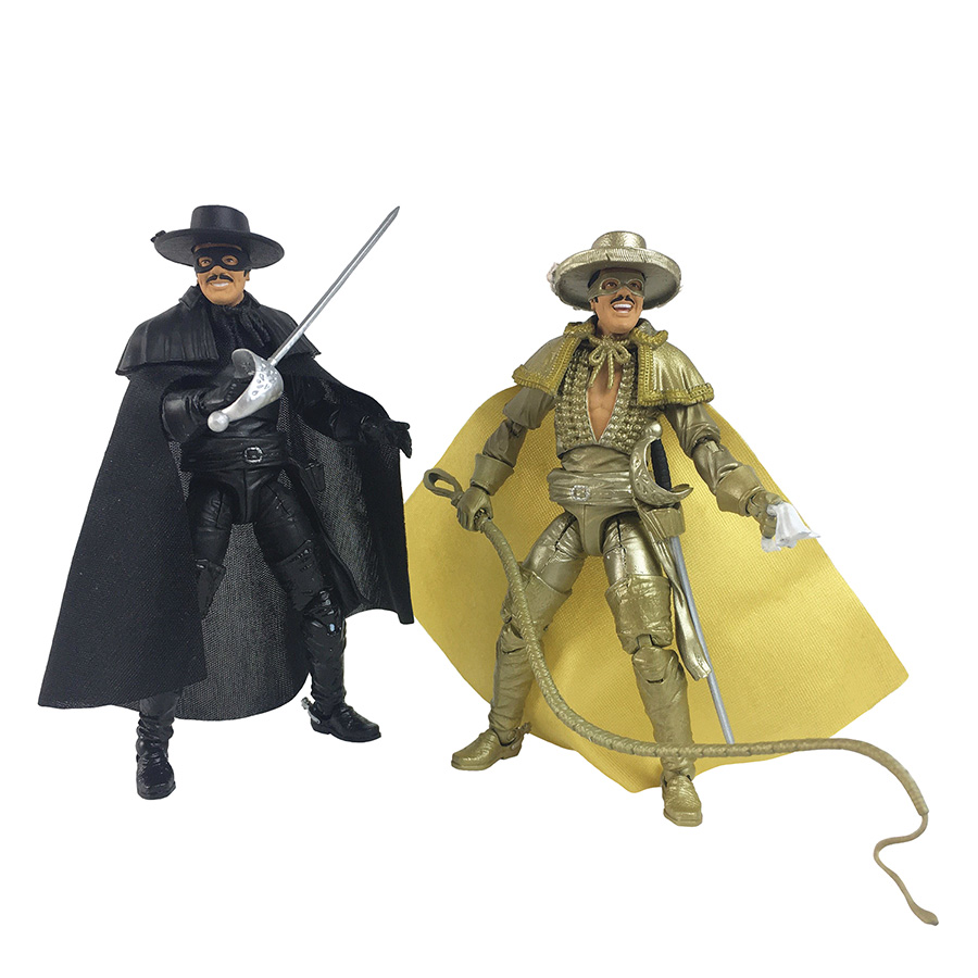 Hero Hacks Zorro Wave 2 Zorro The Gay Blade Collectors 2-Pack Action Figure