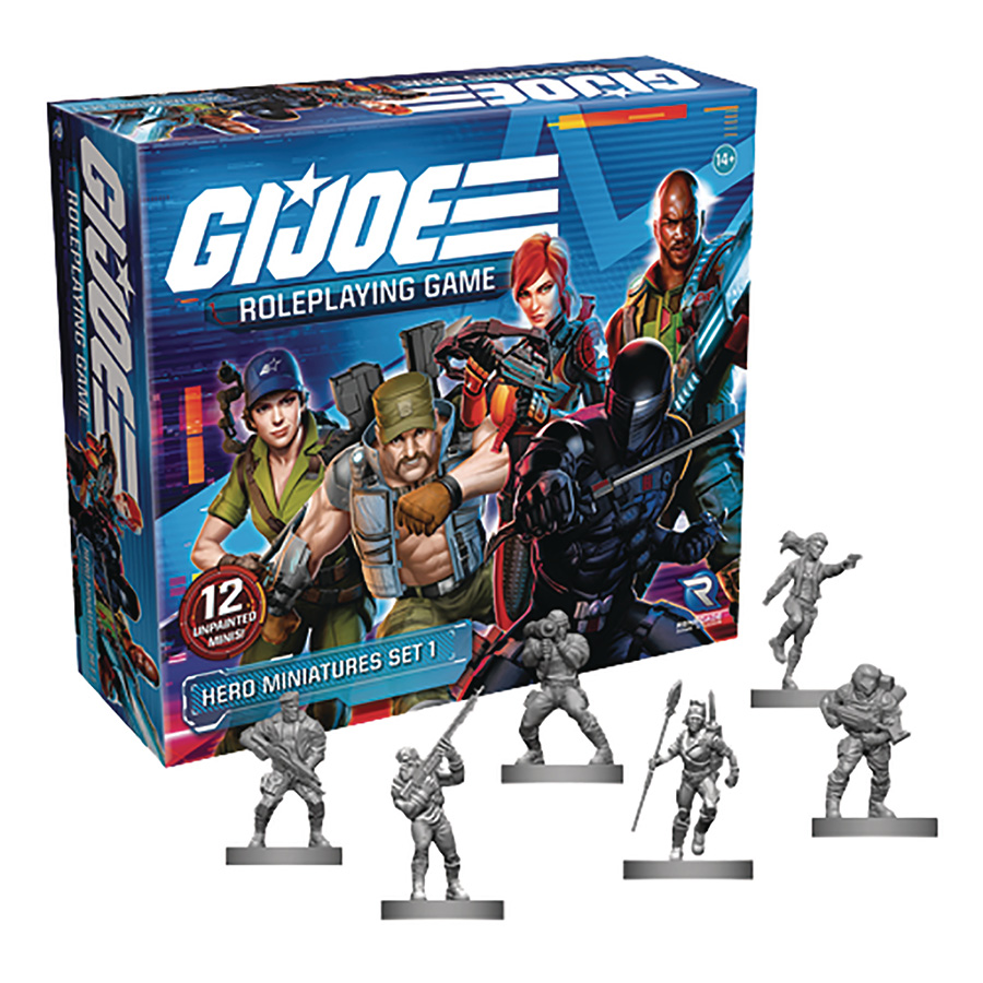 GI Joe RPG Hero Miniatures Set 1