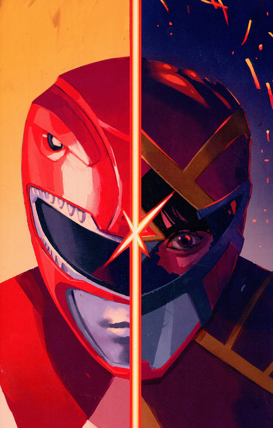 Power Rangers #21 Cover G Incentive Jake Wyatt Reveal Virgin Cover