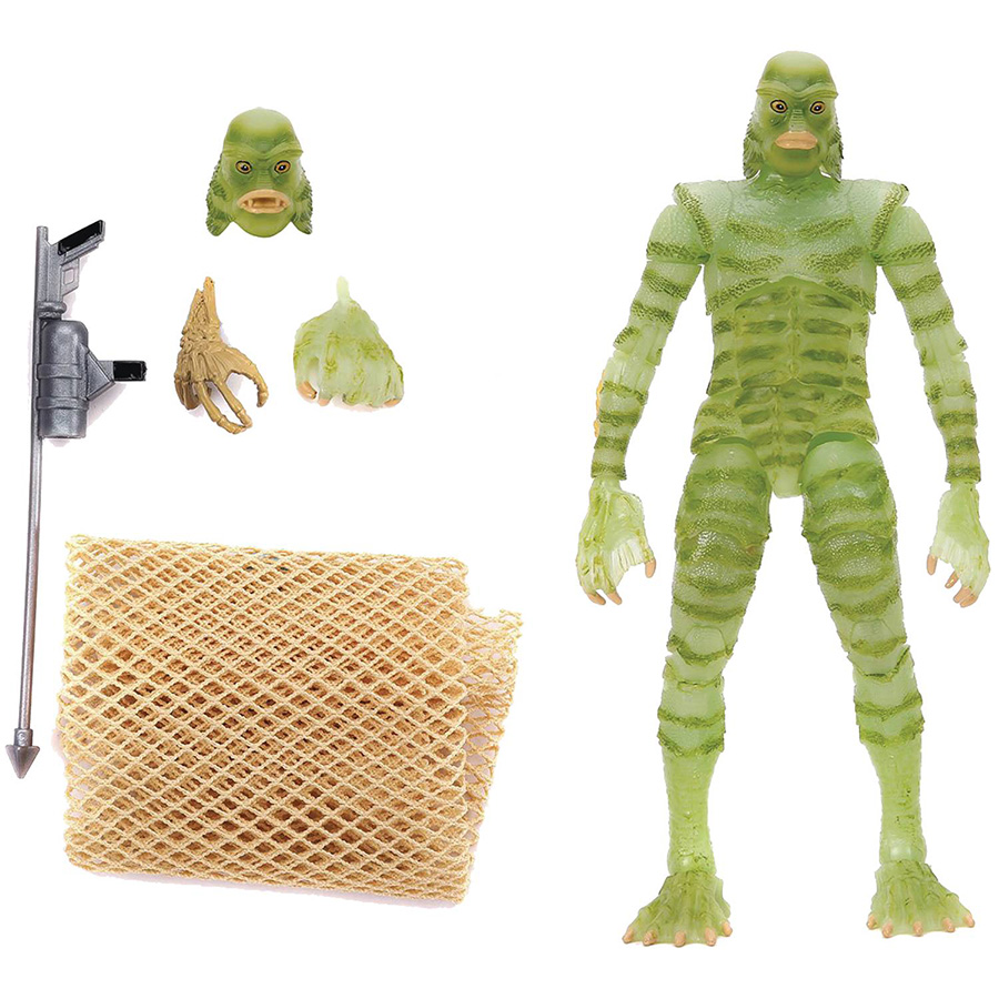 Universal Monsters Creature From The Black Lagoon Glow-In-The-Dark 6-Inch Action Figure