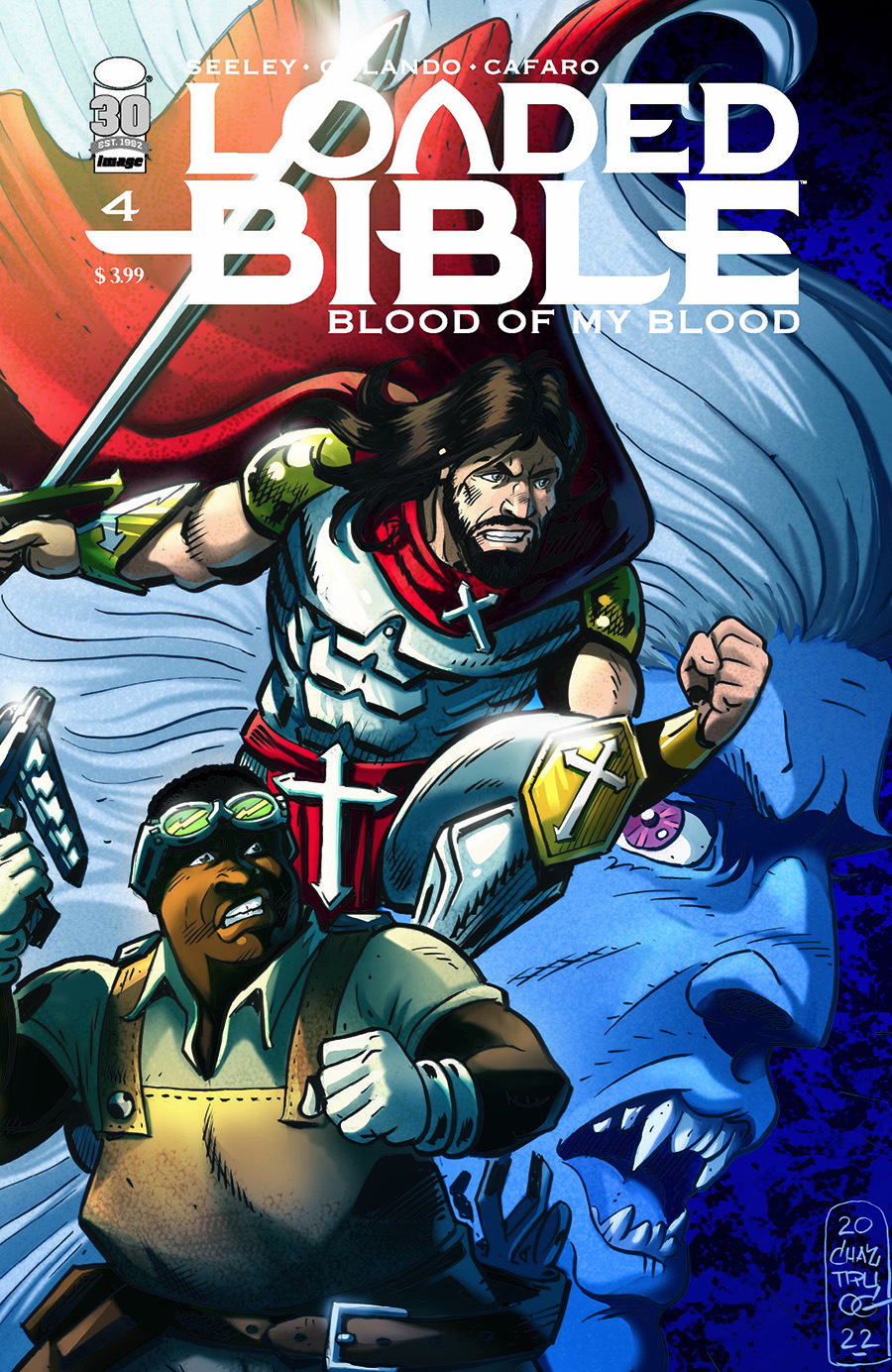 Loaded Bible Blood Of My Blood #4 Cover C Variant Chaz Truog Cover