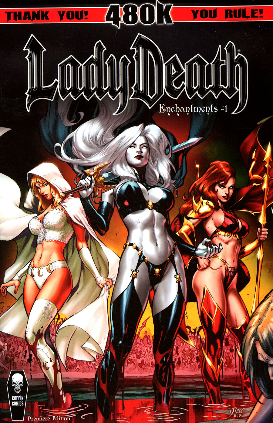 Lady Death Enchantments #1 Premiere Edition