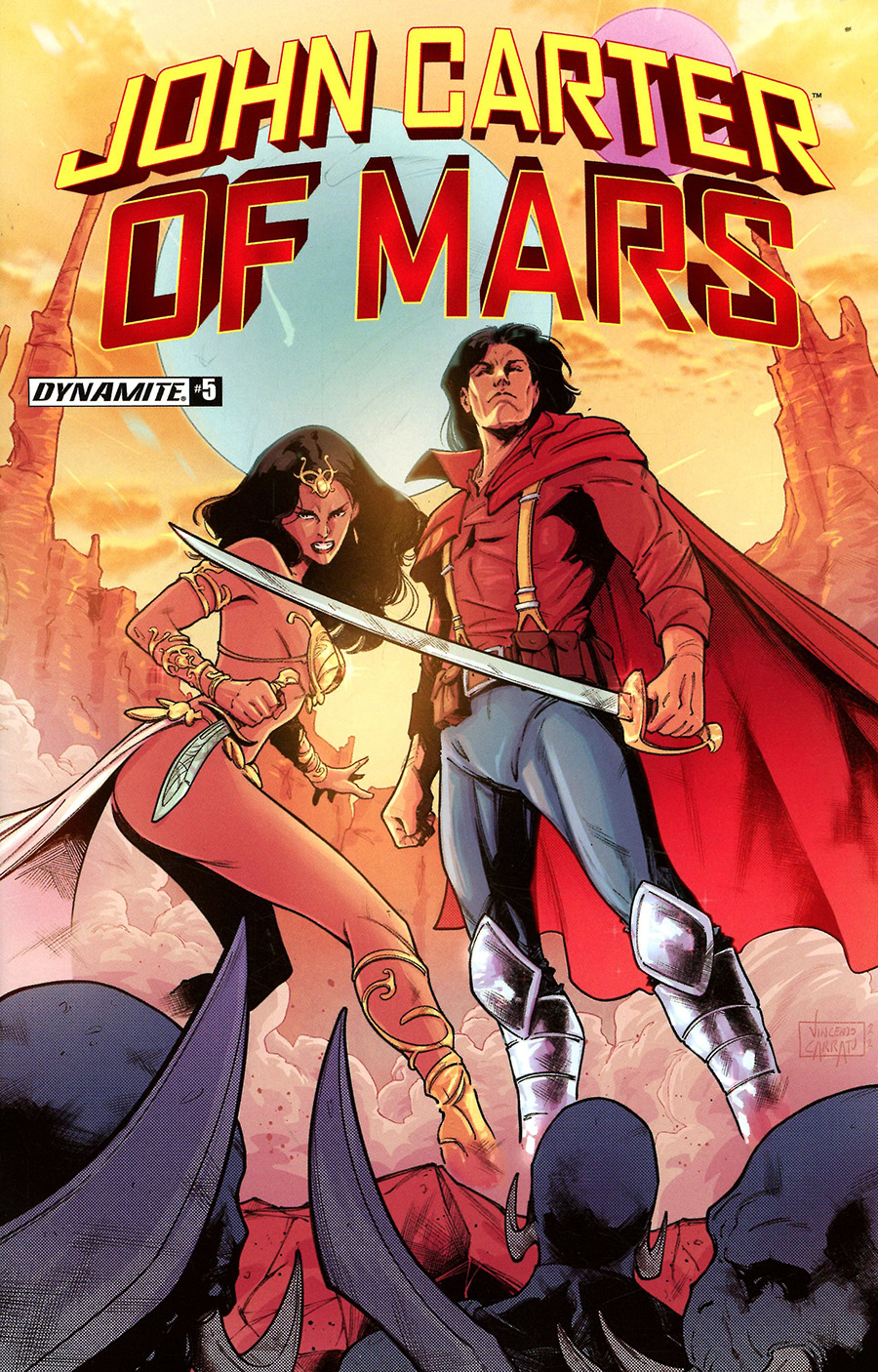 John Carter Of Mars #5 Cover A Regular Dave Acosta Cover