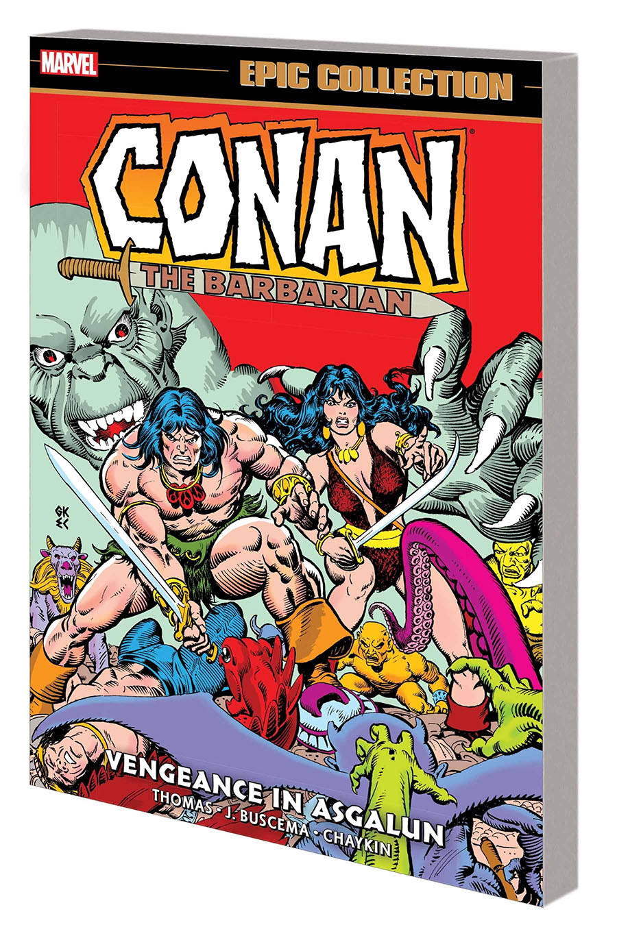 Conan The Barbarian Original Marvel Years Epic Collection Vol 6 Vengeance In Asgalun TP