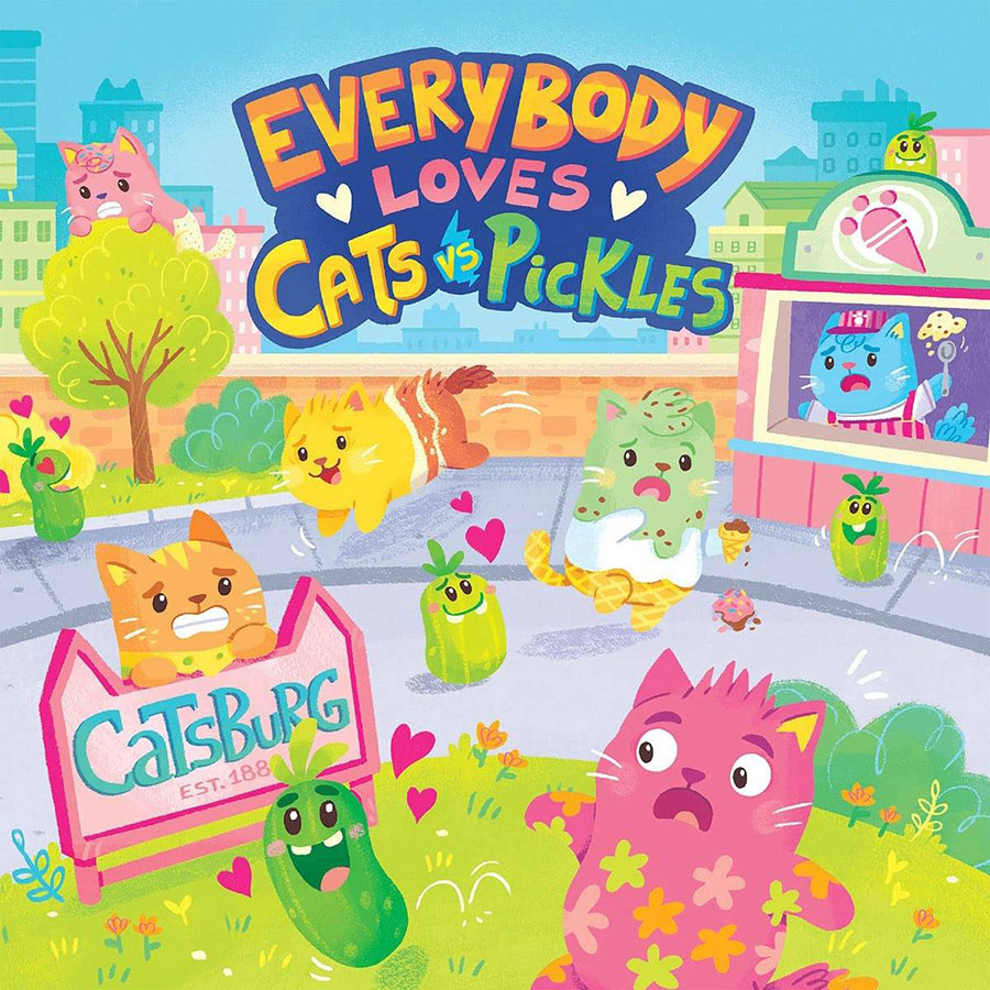 Everybody Loves Cats vs Pickles HC