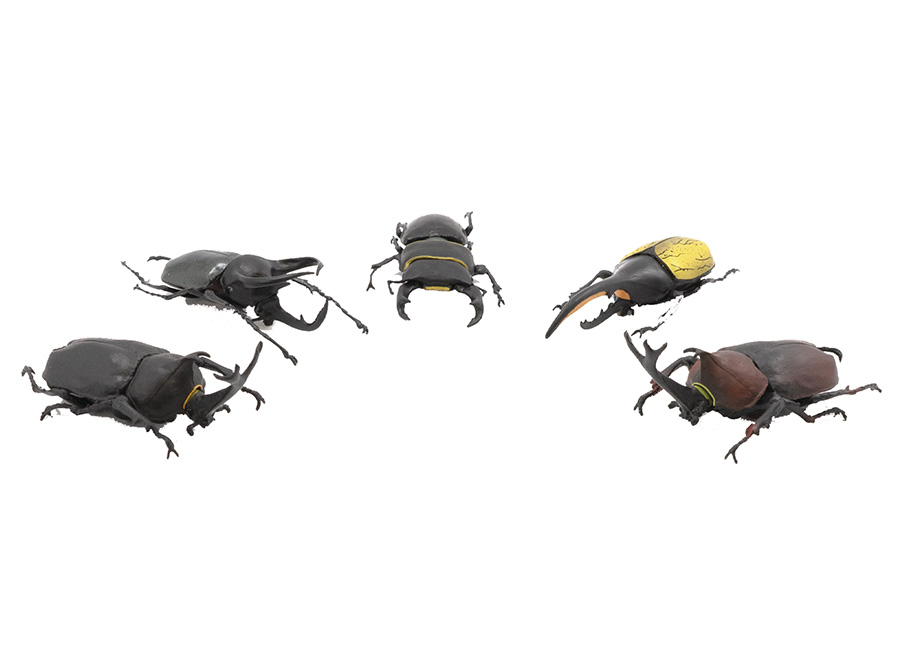 Beetle & Stag Beetle Hunter 2 Mini Figure Blind Mystery Box 10-Piece Display