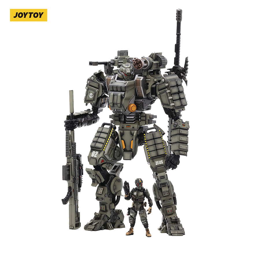 Joytoy New Zeus Mecha Heavy Firepower Model 1/18 Scale Action Figure