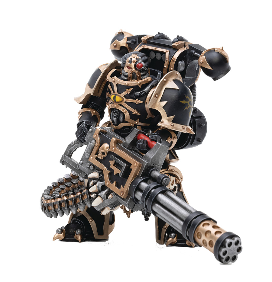 JoyToy Warhammer 40000 Black Legion 1/18 Scale Figure - Havocs Marine 03