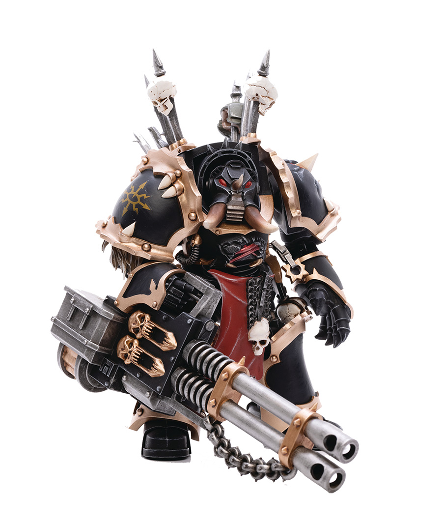 JoyToy Warhammer 40000 Black Legion 1/18 Scale Figure - Brother Gornoth