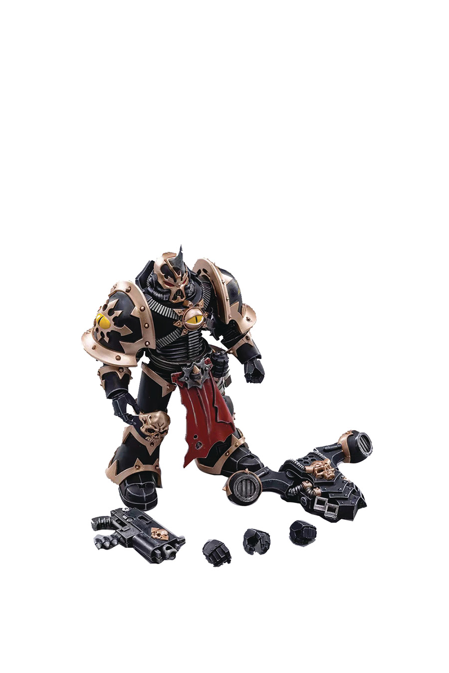 JoyToy Warhammer 40000 Black Legion 1/18 Scale Figure - Chaos Space Marine E 05