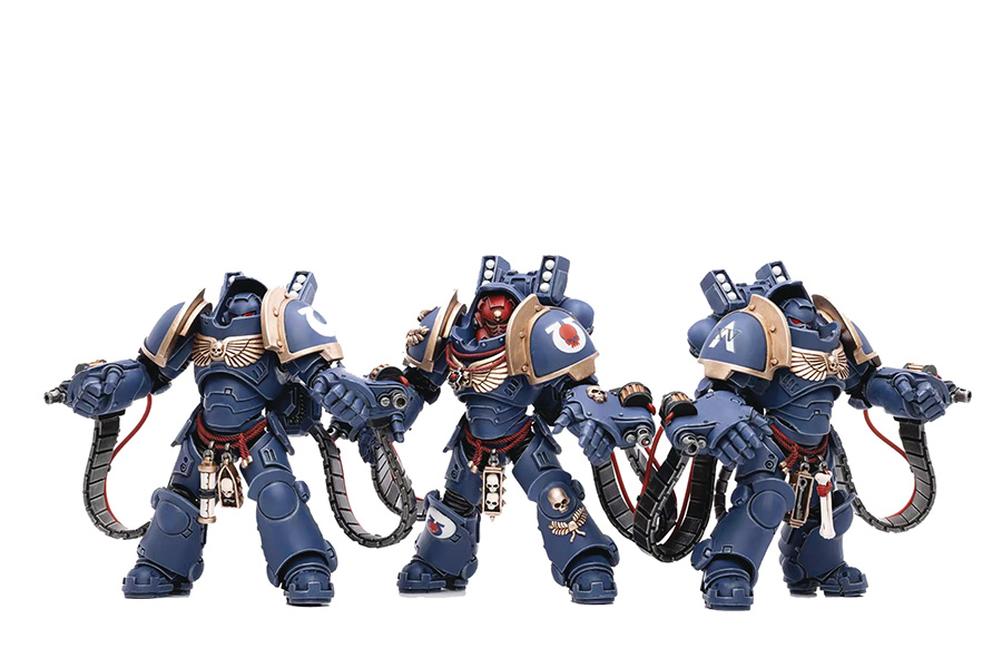 JoyToy Warhammer 40000 Ultramarines Aggressors 1/18 Scale Figure Pack