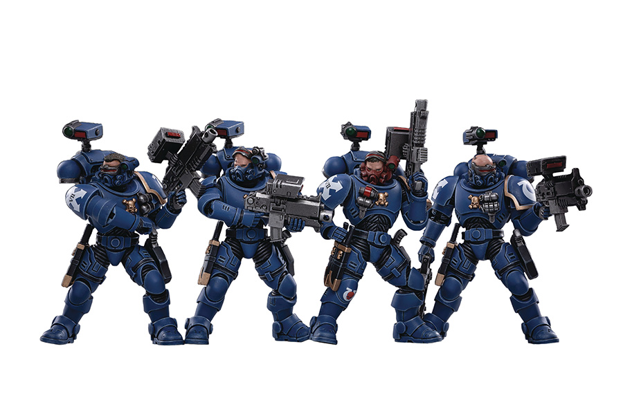 JoyToy Warhammer 40000 Ultramarines Incursors 1/18 Scale Figure Pack