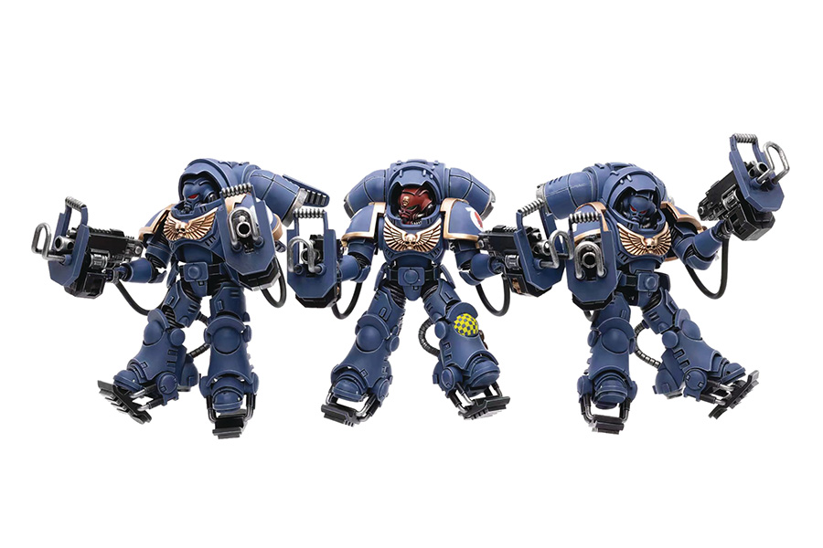 JoyToy Warhammer 40000 Ultramarines Primaris Inceptors 1/18 Scale Figure Pack