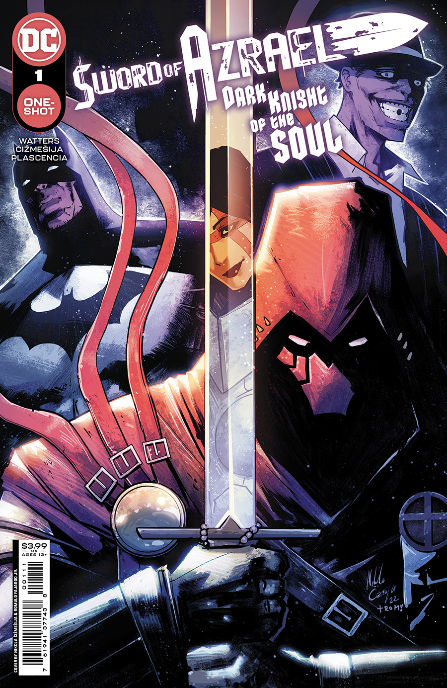 Sword Of Azrael Dark Knight Of The Soul #1 (One Shot) Cover A Regular Nikola Cizmesija Cover