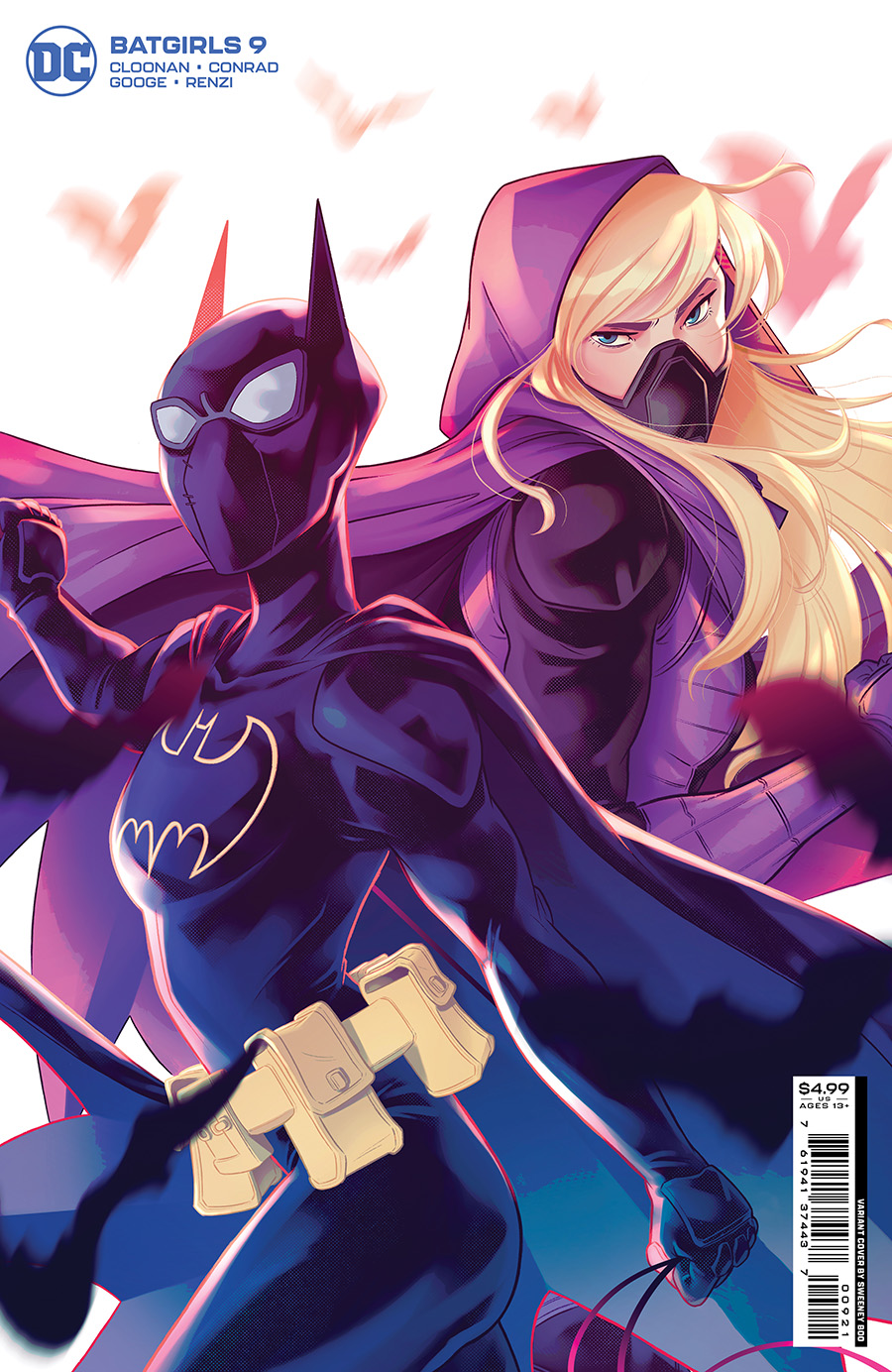 Batgirls #9 Cover B Variant Sweeney Boo Card Stock Cover